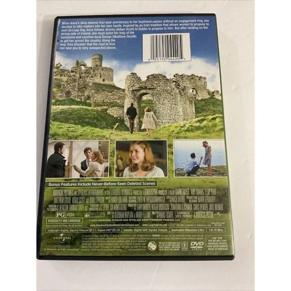 Leap Year (DVD, 2010) Amy Adams & Matthew Goode-Very Good - Picture 4 of 5